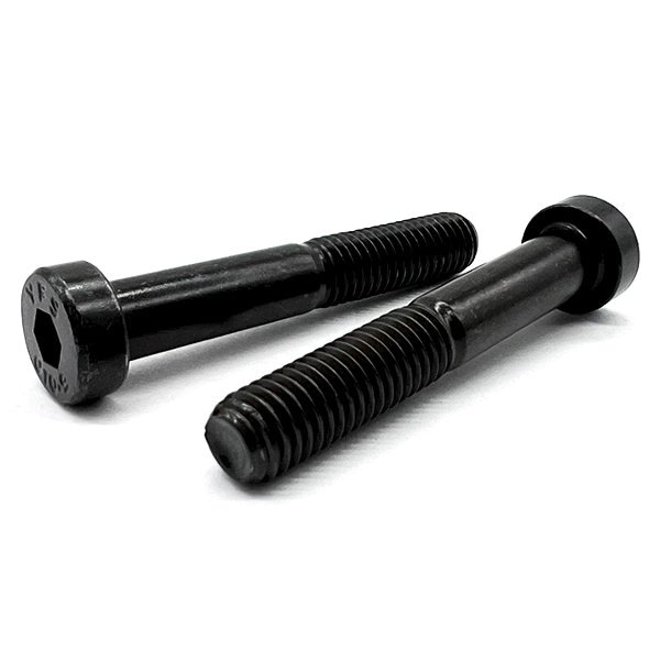 Boltsandnuts.Com 3/8"-16 Socket Head Cap Screw, Low Profile, Black Oxide 2-1/2 in Length, 10 PK 37C250LSHCSABO-10 - main